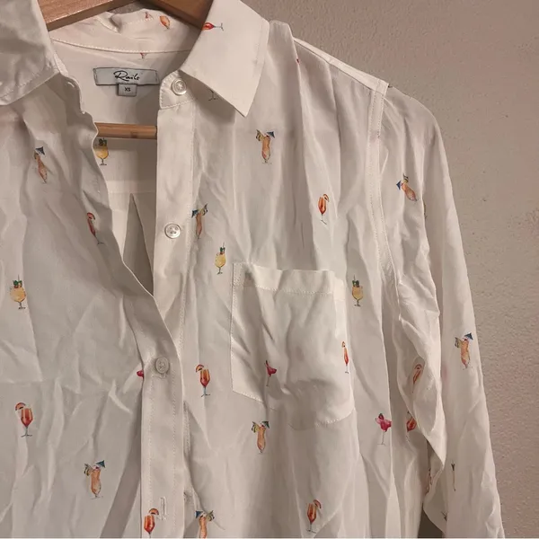 RAILS‎ Kate Silk Cocktail Blouse - Image 7