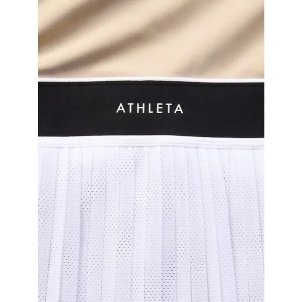 Athleta LP Power Serve Tank Dress Tennis Large Bright White Petite - Image 3