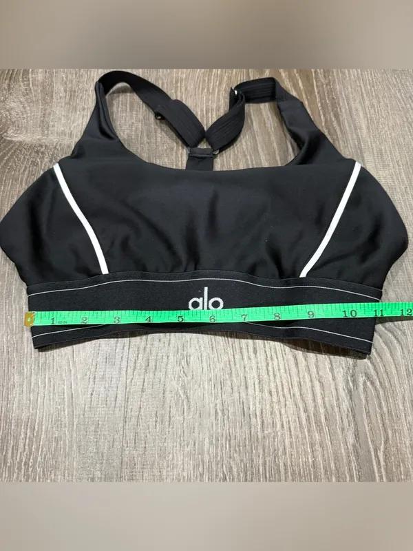 Alo Yoga Black Airlift Suit Up Bra - Image 8
