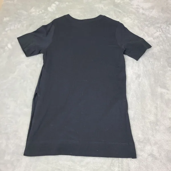 The Nike Tee Women's Small Dri-Fit Black‎ Swoosh Logo Short Sleeve 853394-010 - Image 9