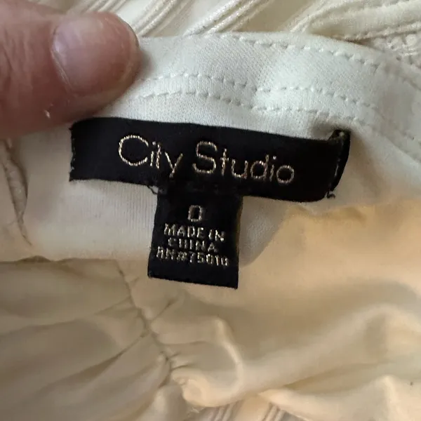 City Studios Like New- Ruffle Sleeve Mini Dress - Image 3