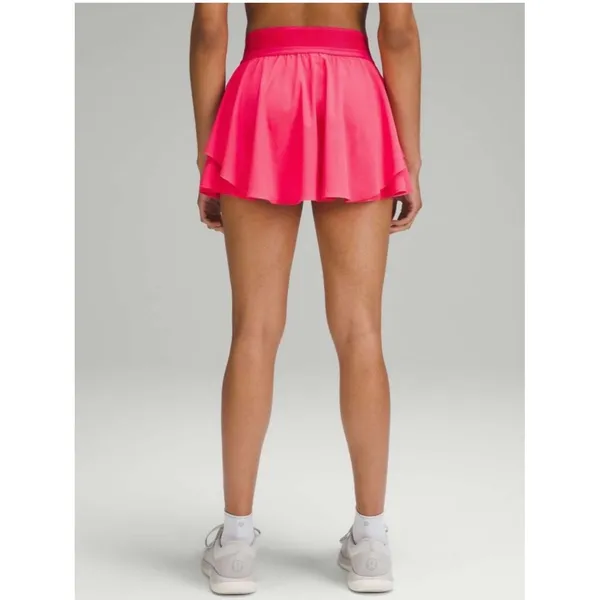 Lululemon Court Rival High-Rise Skirt Lip Gloss Pink Size 10 Golf Tennis Skirt - Image 5