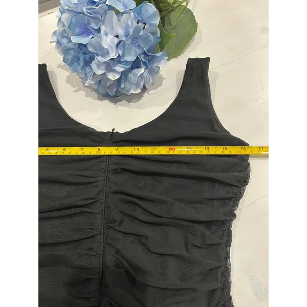 Princess Polly Ruched Bodycon Dress Sleeveless Party Cocktail Black US‎ 8 - Image 5