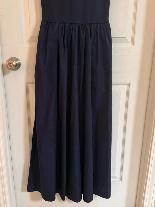 The Drop Navy Blue Tank Maxi Dress Extra Small - Image 4