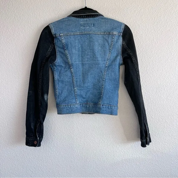 J Brand Bowie Two Tone‎ Jean Jacket - Image 3