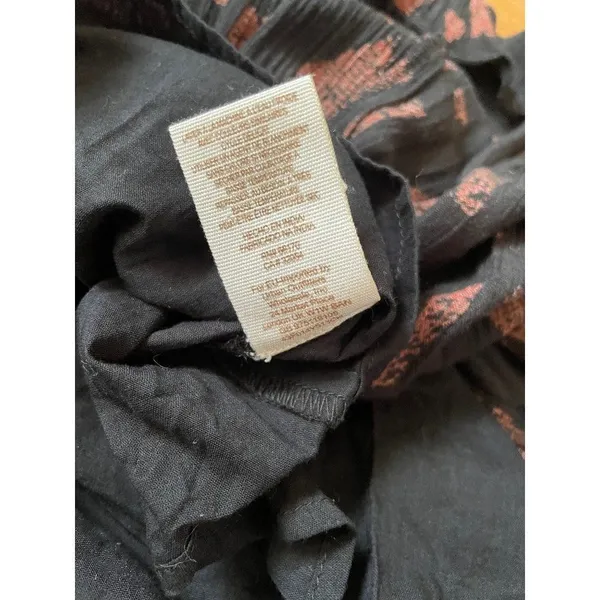 Free People totally tubular brown black‎ maxi dress Sz S - Image 10