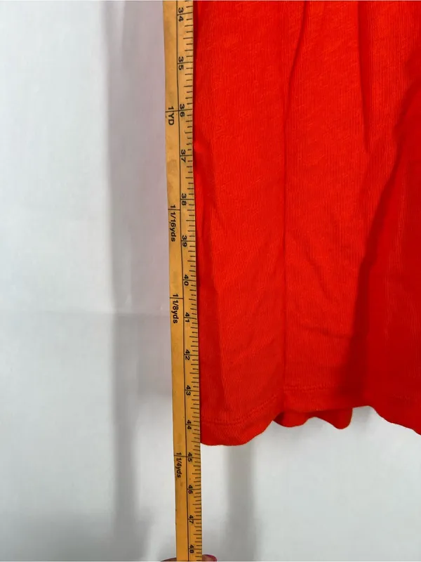 J.Crew Strappy Knit Midi Dress Size Small Orange - Image 11