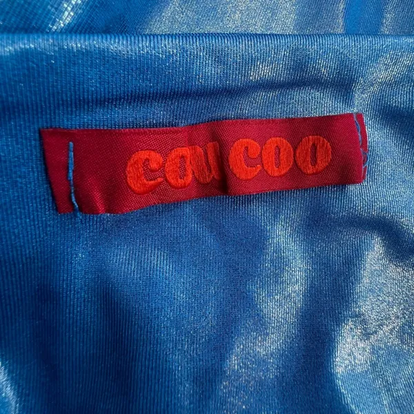 COUCOO Gagnon dress in blue‎ berry size small - Image 5