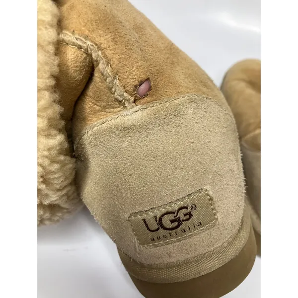 UGG Classic Tall 5815 Boots Women Size 10 Chestnut Tan Good Suede Shearling - Image 6