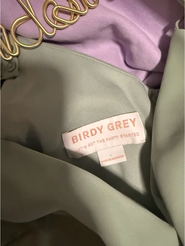 Birdy Grey Devin Convertible Dress Chiffon sage - Image 7