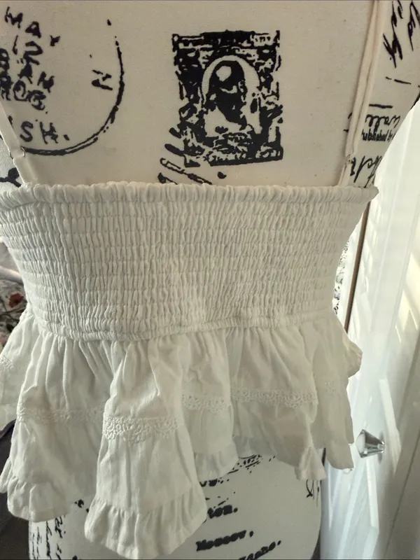 Altar'd State Kendall Crochet Babydoll Top - Image 7