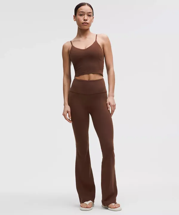 Lululemon Brown Lava Cake Groove Nulu Super-High-Rise Flared Pant Leggings Tight - Image 2