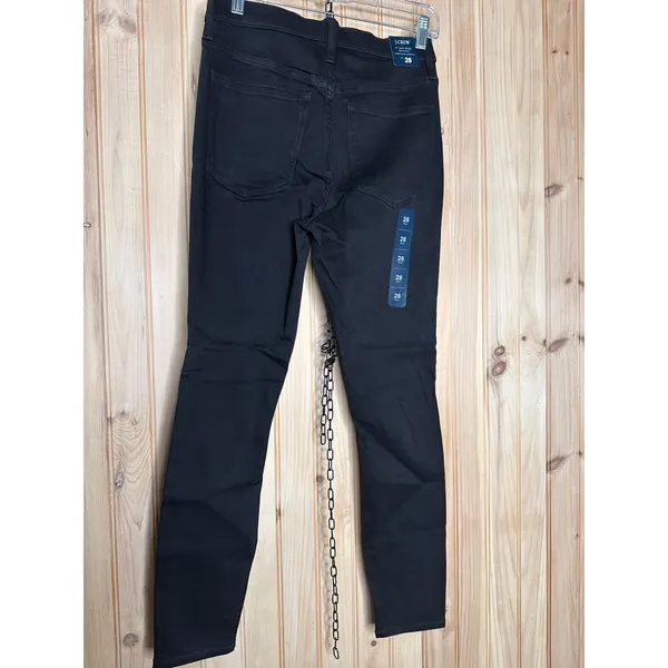 NWT J. Crew 9" Mid-rise Skinny Jeans Signature Stretch Black Womens Size 28 - Image 6