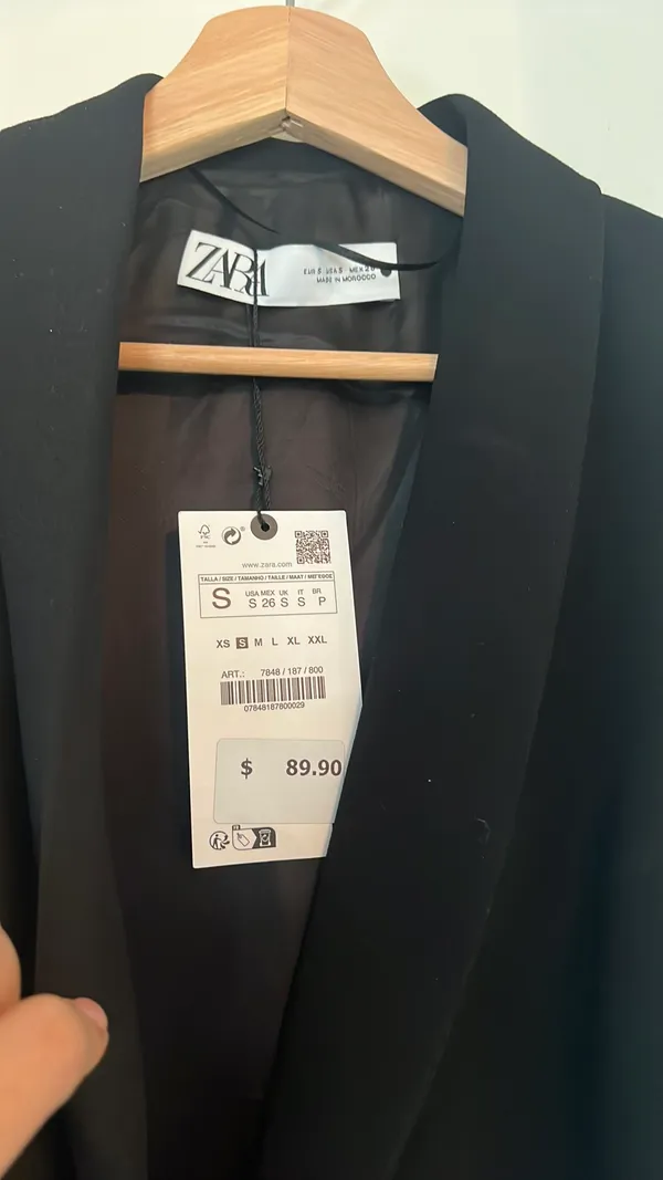 Zara Belted Tuxedo Vest - Image 3