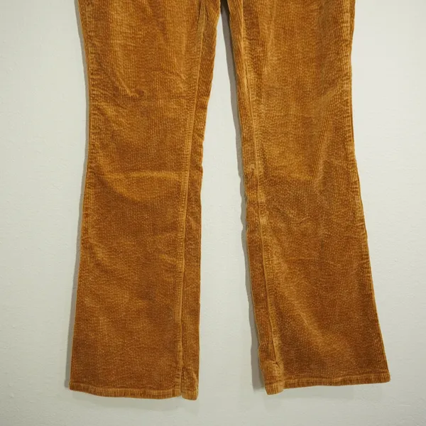 Judy Blue 15/32 Corduroy Pants Brown Mustard Yellow Excellent Bootcut Trousers - Image 3