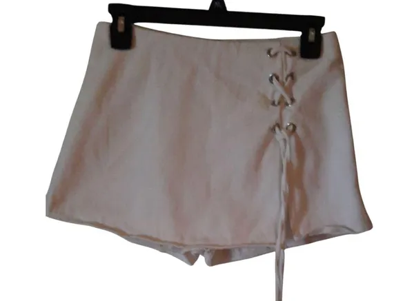 Altar'd State White Denim Skort Size Small - Image 2