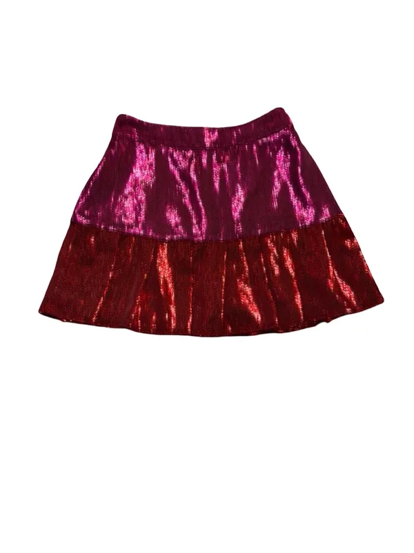 ✨ Queen of Sparkles Two Tone Sequin Mini Skirt Size Small ✨ - Image 2