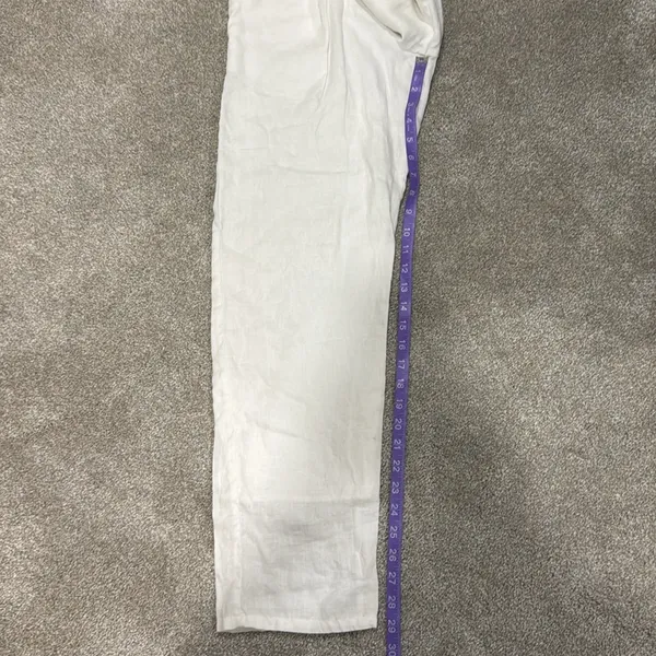 Dissh Linen Tapered Pant Size 2 - Image 8