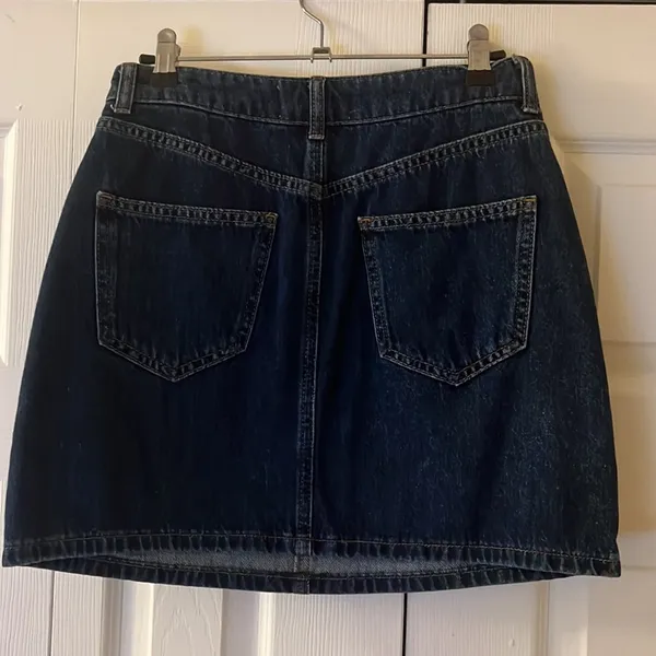 Mango Button denim miniskirt - Image 7