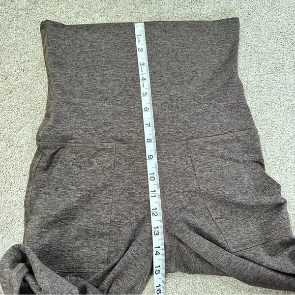 Offline by Aerie The Hugger Foldover Flare High Waisted Legging in Relic Brown S - Image 12