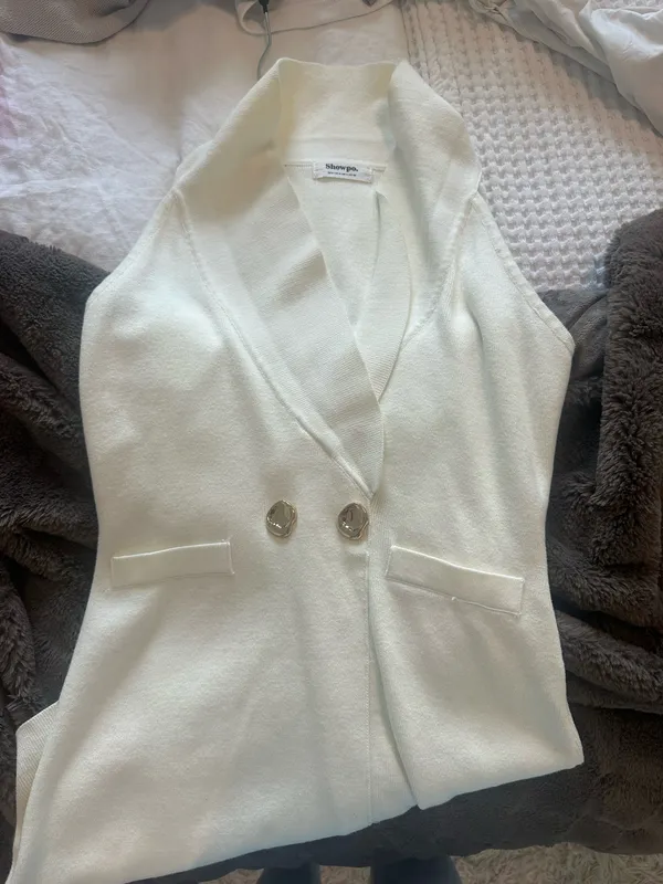 Showpo Blazer White Dress - Image 2