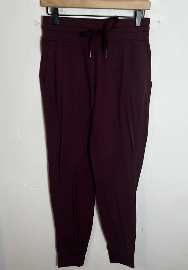 LULULEMON- Ready to Rulu High-Rise Jogger Cassis Sweatpants Athletic Travel Pant - Image 2