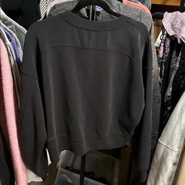 86. Lululemon Softstreme Perfectly Oversized Cropped Crew - Image 4