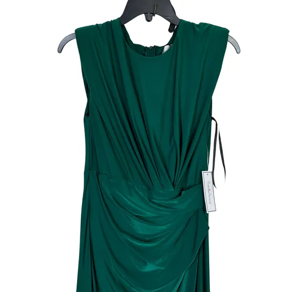 Premier Amour Emerald Green Sleeveless Full Length Dress NWT Womens 2 **FLAW - Image 2