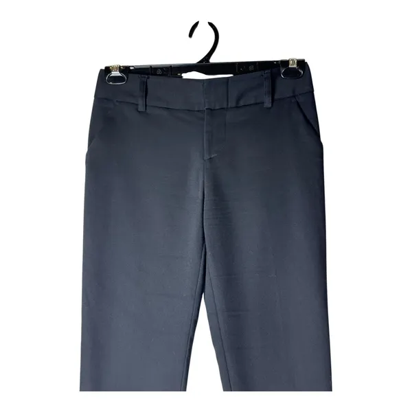 Alice + Olivia Pants Women 2 Black Cropped Stacey Slim Trousers‎ Preppy Career - Image 4