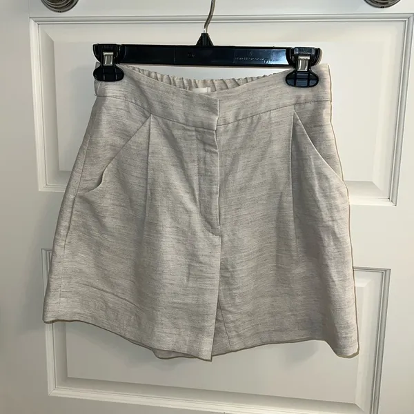 Aritzia Wilfred Fable Linen Mid-Thigh Short - Image 7