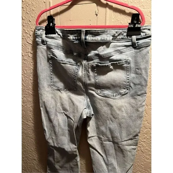 m Jeans By Maurices Light Colored Mid-Rise Kick Boot Ankle Jeans Woman’s Size 16 - Image 13