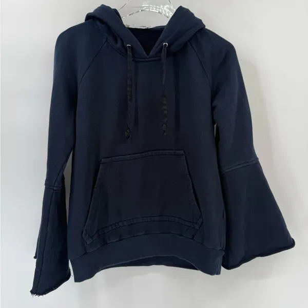 ALC bell sleeve‎ hoodie Navy size xs - Image 3