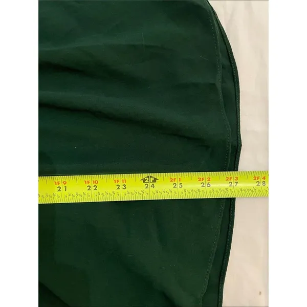 Tuckernuck Pomander Place Carlotta Hunter Green Peplum Top Large Long Sleeves - Image 9