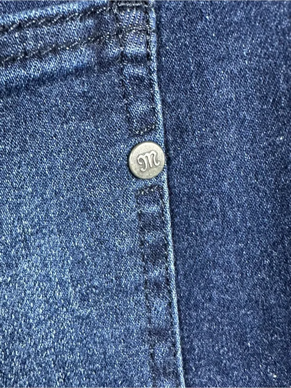 Miss Me Skinny Dark Indigo Jeans SZ:30 - Image 6