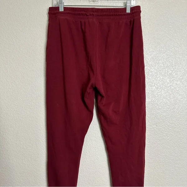 Gymshark Women's Maroon Athletic Jogger Pants, Sz Medium - Image 7