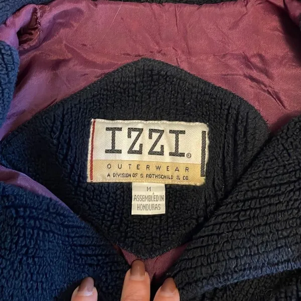 IZZI outerwear Women’s Coat. Size Medium. Navy‎ Blue - Image 5