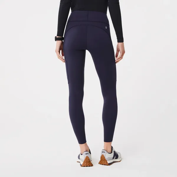 Figs High-Waisted Seville Scrub Leggings Navy - Image 4