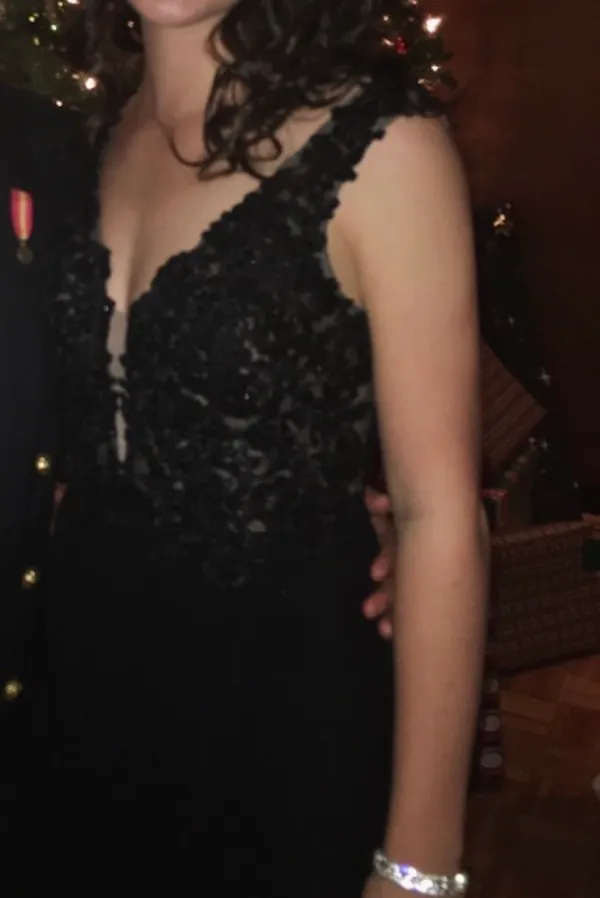 Sherri Hill Black Prom Dress - Image 6