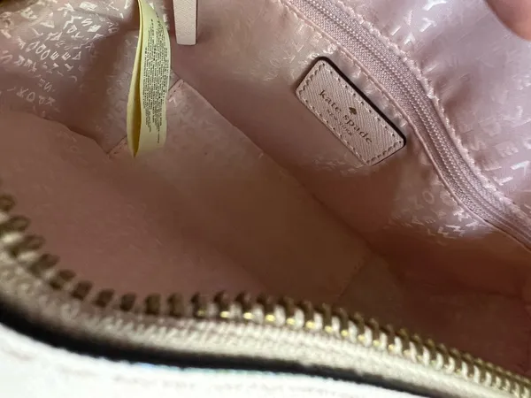 Kate Spade Newbury Lane Cammie Crossbody Leather Bag Dusty Peony Pink NWOT - Image 8