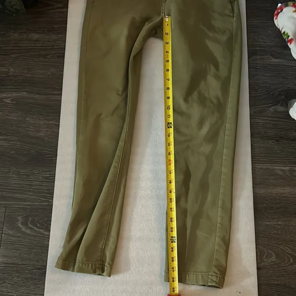 7 For All Mankind 7FAMK Olive Jeans 30 Boho Casual Minimalist Preppy Classic - Image 7