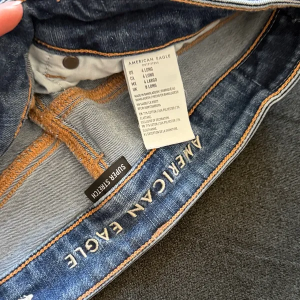 American Eagle Outfitters Blue Flare Jeans - Image 2