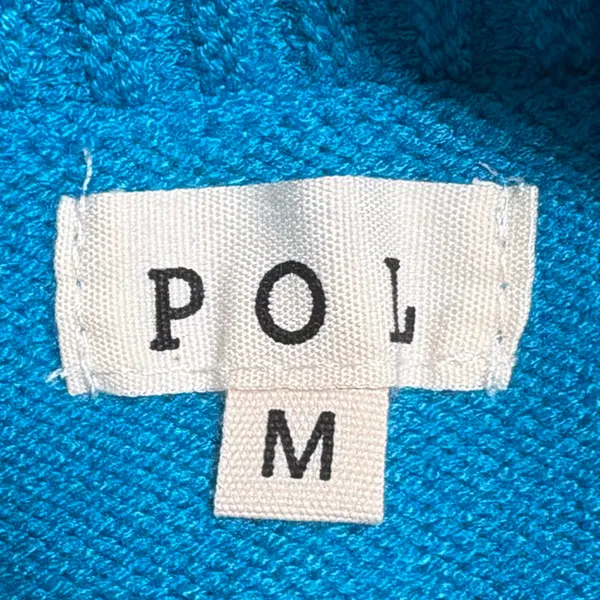 POL Teal Button-Up Women's Cardigan NWOT‎ - Image 3
