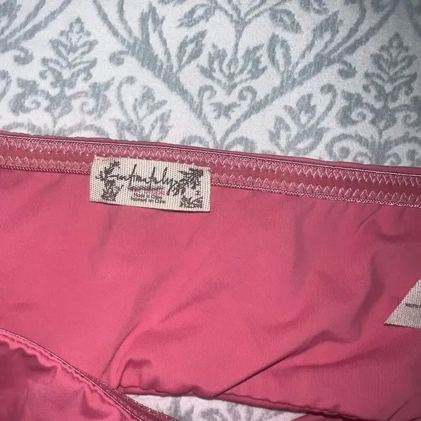 NWOT Free people intimately pink Bandeau tube top swim bikini size M - Image 3