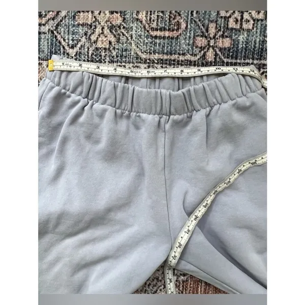 Brandy Melville Rosa Sweatpants‎ Pale Blue One Size Small - Image 12