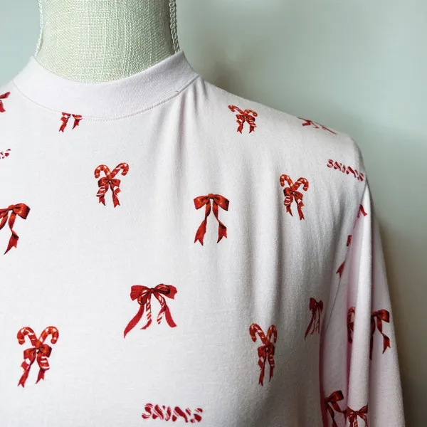 Skims Boyfriend Long Sleeve Top - Image 4
