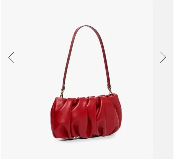 Staud Purse - Bean Bag Scarlet - Image 3