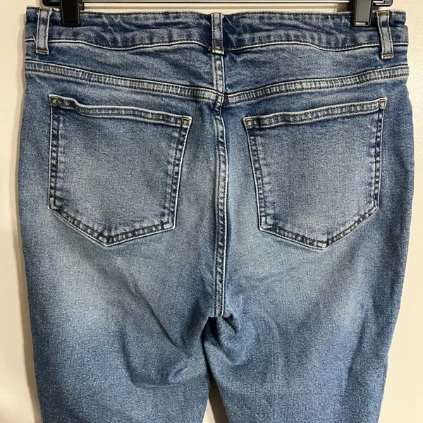 Boden Womens Slim Fit‎ Mid Wash Blue Denim Jeans Size US 8R UK 12R 30x29 - Image 12