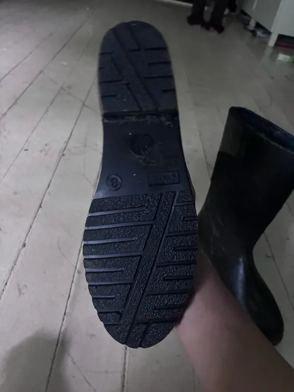 Wool Blanket Lined Rubber Rain Boots Galoshes Waterproof Pull-on Canada Womens 8 - Image 3