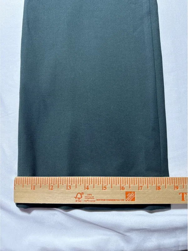 White House | Black Market Dark Green Dress Pants - Size 10, Made in Jordan, Tailg - Image 2