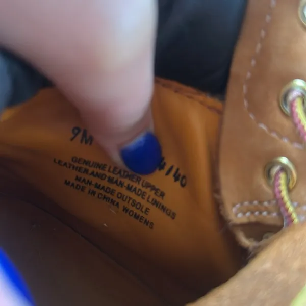 Timberland 10361 Tan Boots Size 9 - Image 11